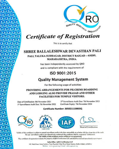 ISO-Certificate